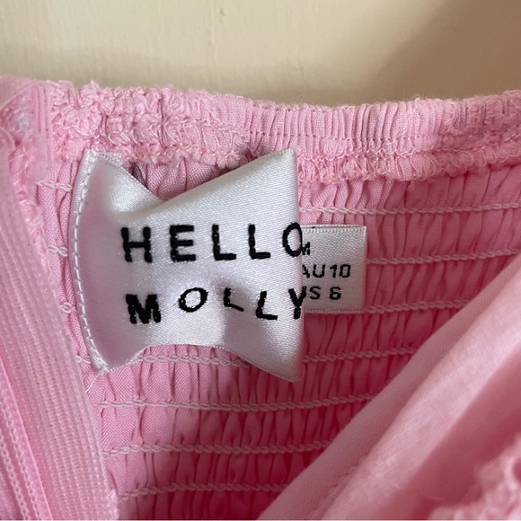 Hello Molly pink eyelet dress - Picture 4 of 4